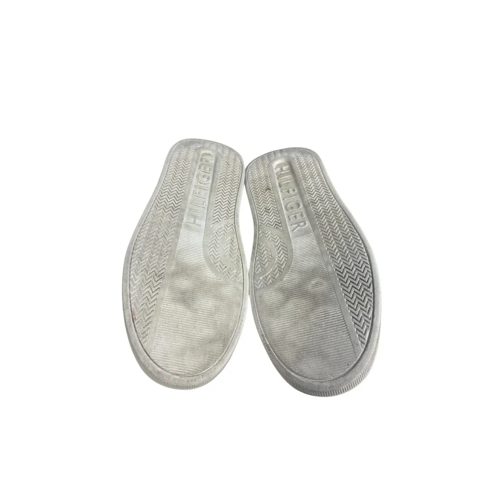 Tommy Hilfiger‎ Kids Cayman 3.0 Sneakers White Pink Size 3 Preowned w Box